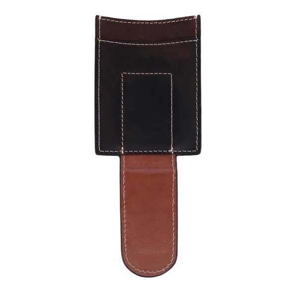 Ariat Men's Tooled Magnetic Money Clip Card Wallet - Picture 3 of 3